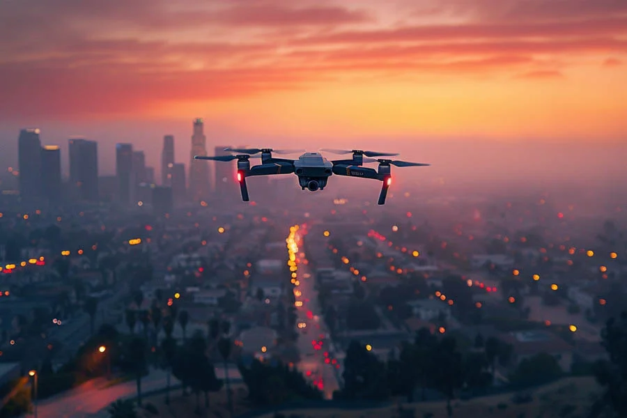 drone with a camera